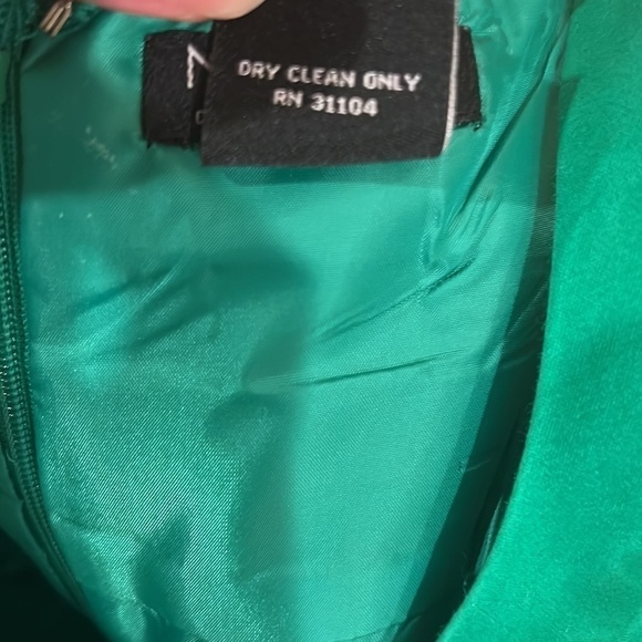 New Directions Strappy Bandage Mini Dress Green Size 8 - Picture 7 of 7